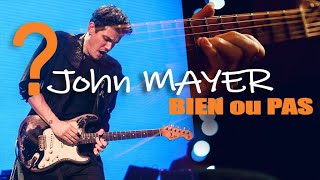 John MAYER  Détails techniques et style