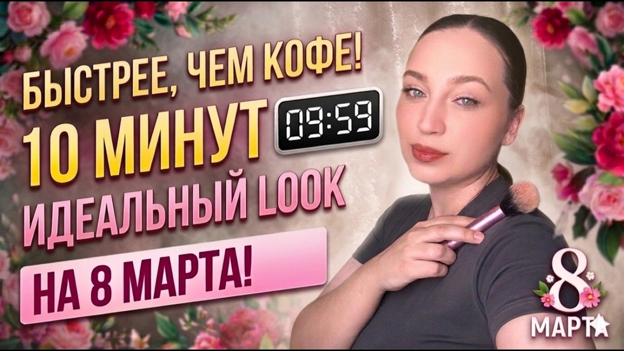 Макияж за 10 минут в стиле Нины Парк (на 8 марта)