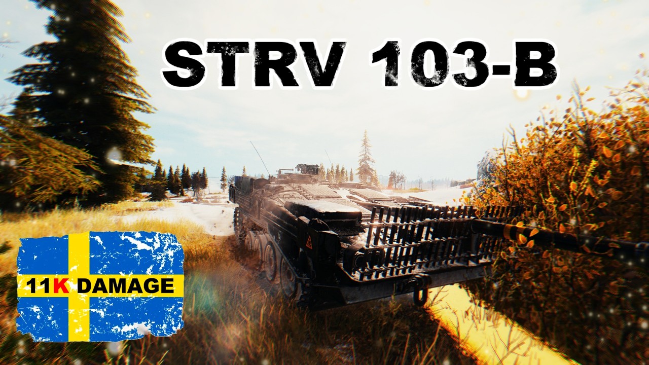 ШВЕДСКИЙ ТАНК STRV103-B 