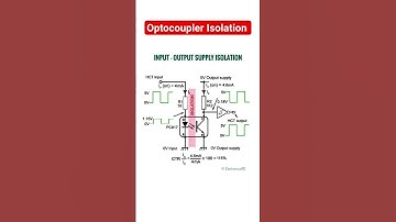 Supply isolation using optocoupler #electronicseducation #electronicsrd #optocoupler