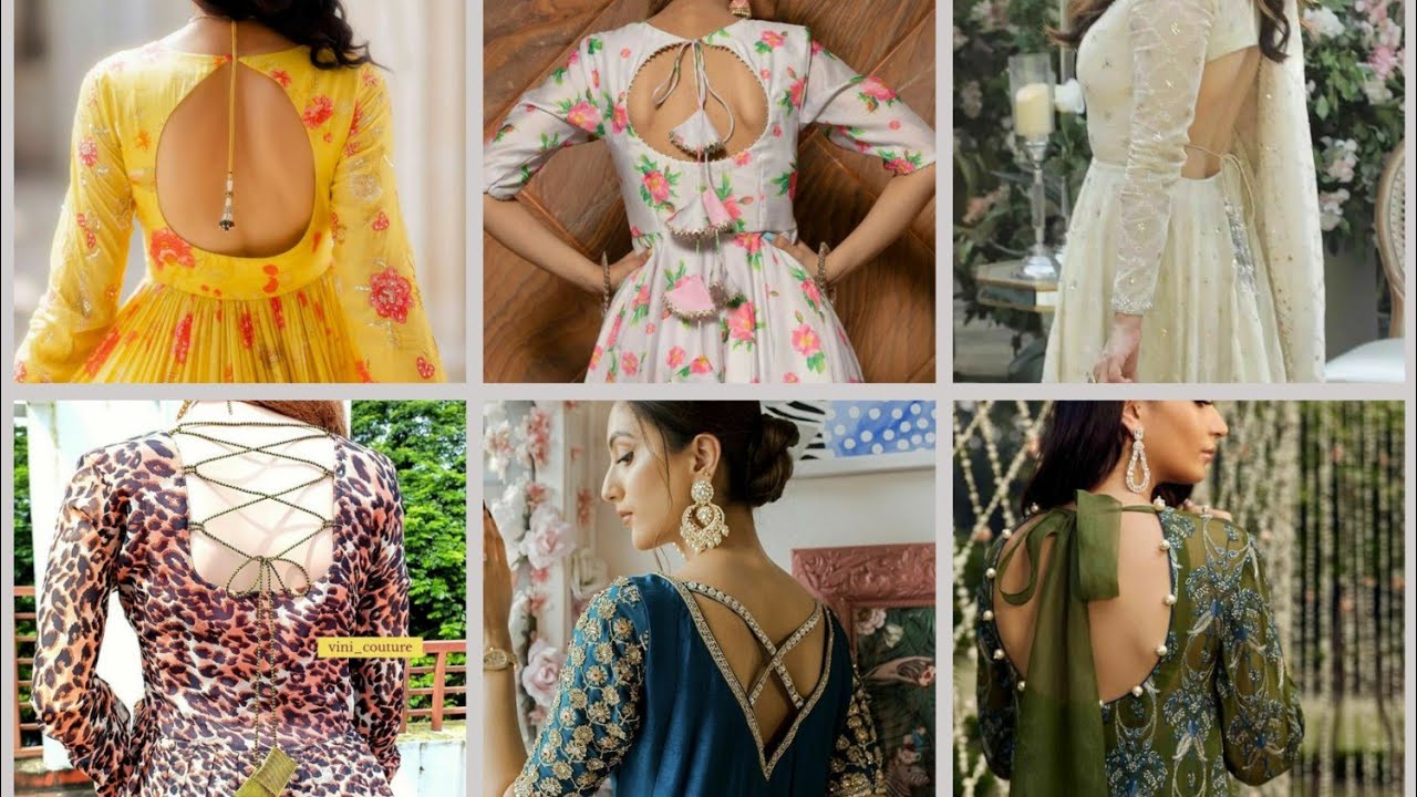 Kurti Back Designs: कुर्ती के 20 बैक डिज़ाइन्स जो देंगे खूबसूरत और स्टाइलिश  लुक I Back Neck Designs of Kurti For Girls