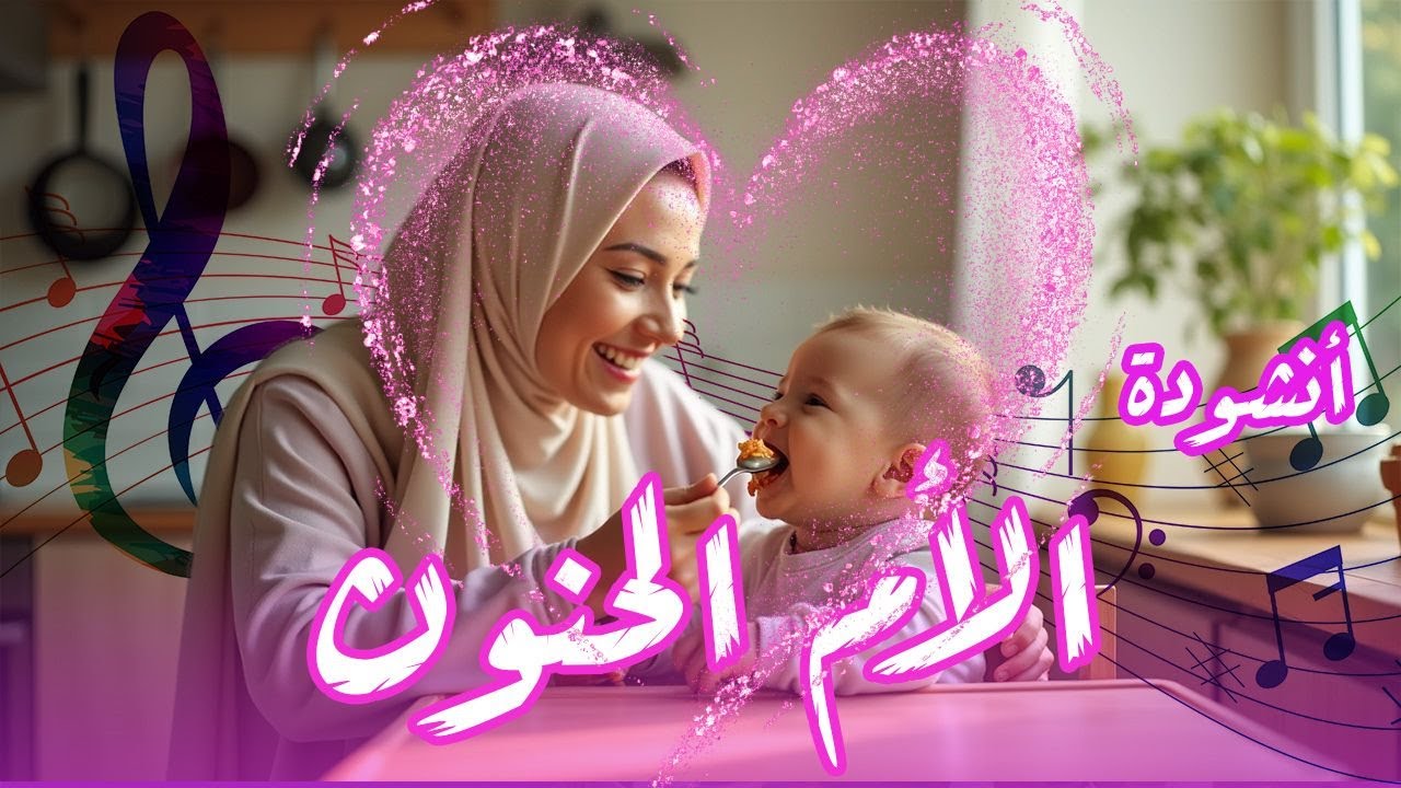 أنشود الأم الحنون السنة الرابعة 4 بلحن راااائع 😍😍