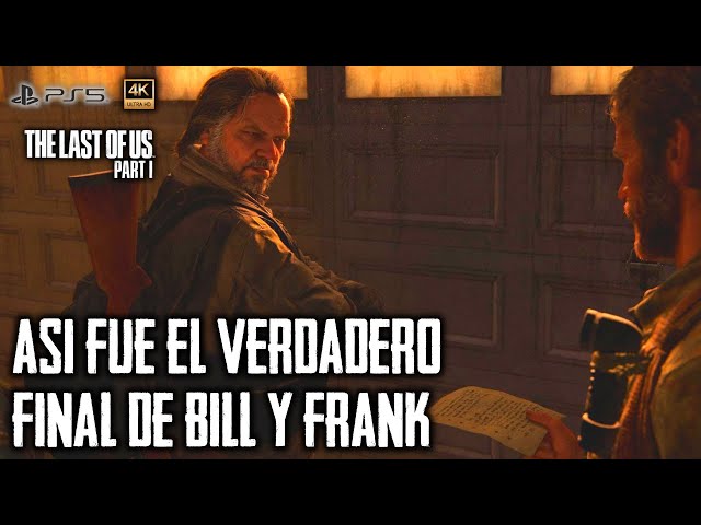 The Last of Us: Destino de Bill e Frank é MUITO diferente no game