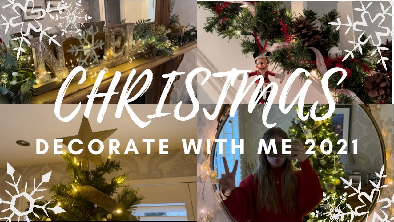 DECORATE FOR CHRISTMAS WITH ME 2021 YouTube