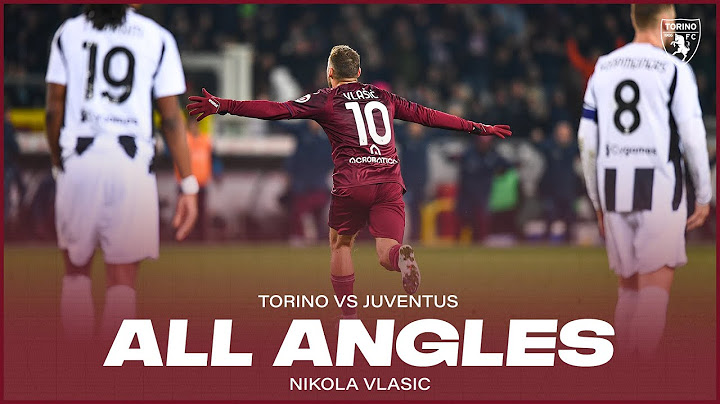 VLASIC ALL ANGLES | TORINO-JUVENTUS 1-1 | SERIE A ENILIVE 2024/25