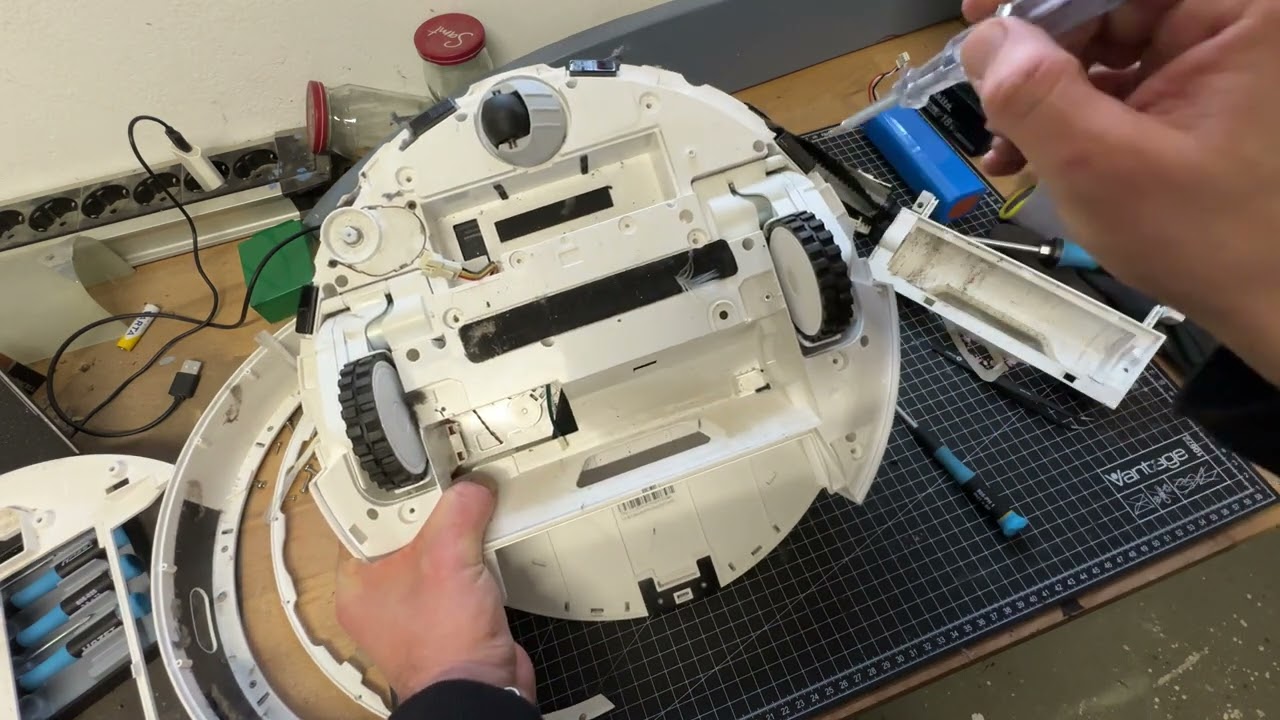 Saugroboter demontieren - Wischrobotter (Honiture) zerlegen und wie es funktioniert Anleitung