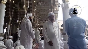 اذان العصر من المسجد النبوى (صل الله علية وسلم ) مايو 2017 // احمد عبده ومدارس التلاوة