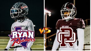 TEXAS HIGHSCHOOL FOOTBALL 5A PLAYOFFS : DENTON RYAN VS RED OAK GAME GOES TO OT👀🔥 #viral #football