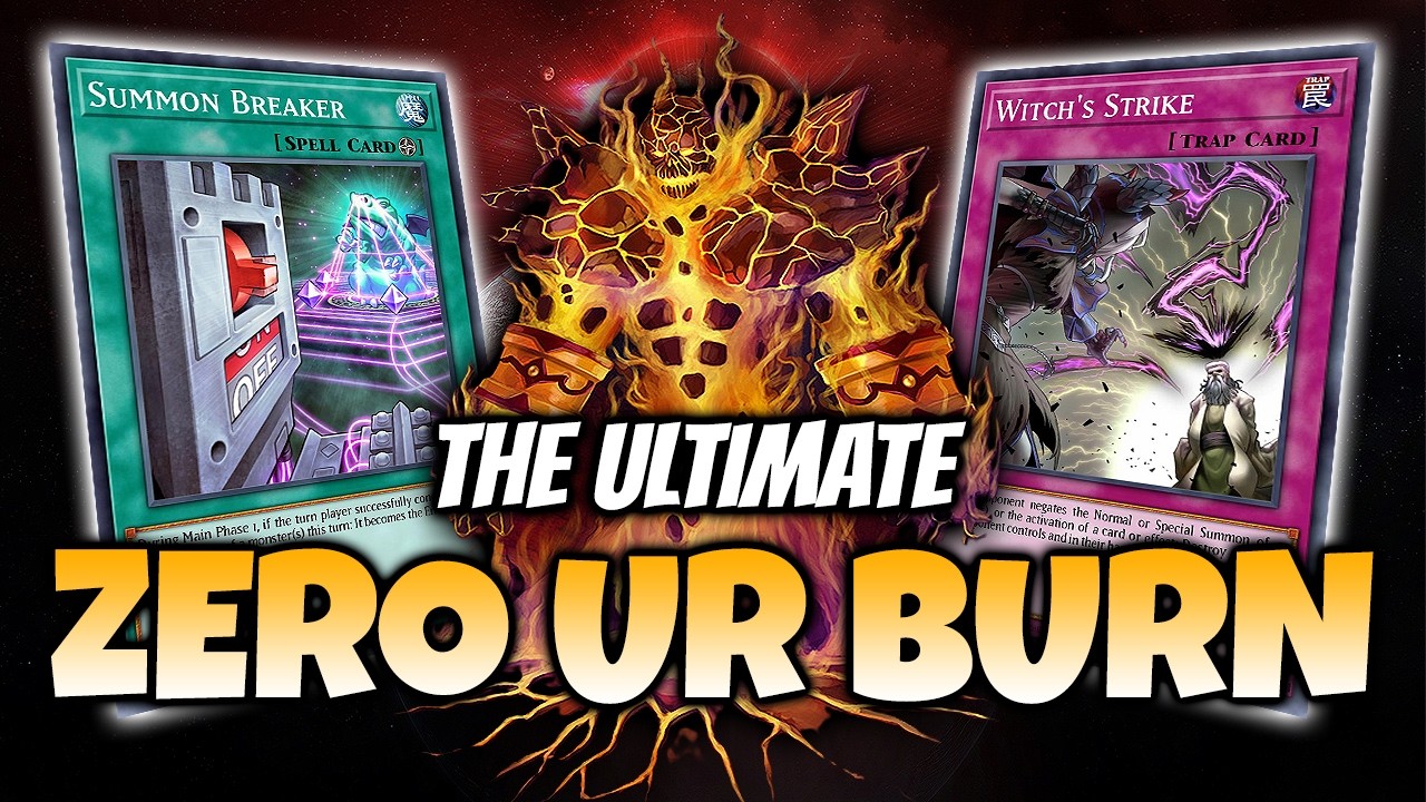 They Can't even Respond 🔥 Melt New Metas with Cheap Zero UR Burn Deck [Master Duel]