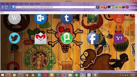 Demonstration of advanced Floating Web browser using ASP.NET C#