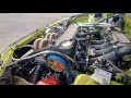1996 Honda Civic D16Z6 Turbo fully built cold start without tune! #honda #diy #racing #cod #pubg 