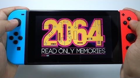 2064: Read Only Memories INTEGRAL - Nintendo Switch gameplay