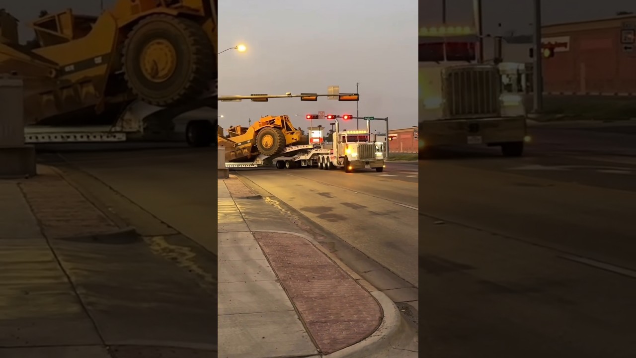 Quarter Million Lbs of Heavy Haul Power! 🤯 Hear the Pure Diesel Engine Roar Under Heavy Load 🔊