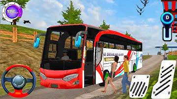 Uphill Bus Simulator 3D Game - City Coach Bus Simulator 3D 2025 - Andriod Gameplay