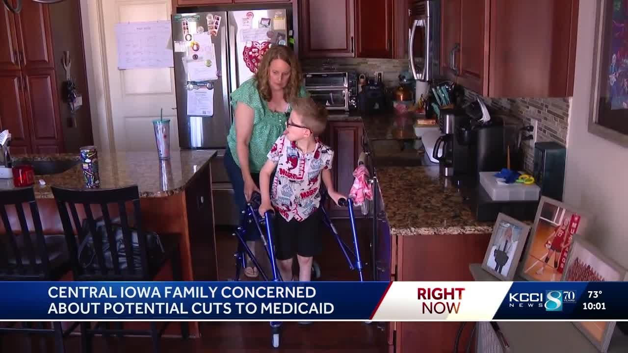 'Think about the children': Central Iowa family concerned about potential cuts to Medicaid
