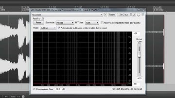 Noise Removal: 5 Minutes in Reaper