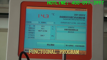 Automaitc Abel close cup flash point tester