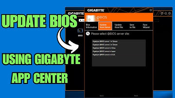 BIOS updaten met Gigabyte App Center (2025)