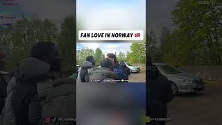 Fan love in NORWAY #pkhumble #football #norway