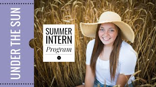 R&amp;D Summer Internship Program