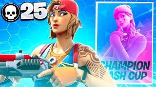 Dominating a SOLO CASH CUP Game (25 Kill Win) | Clix