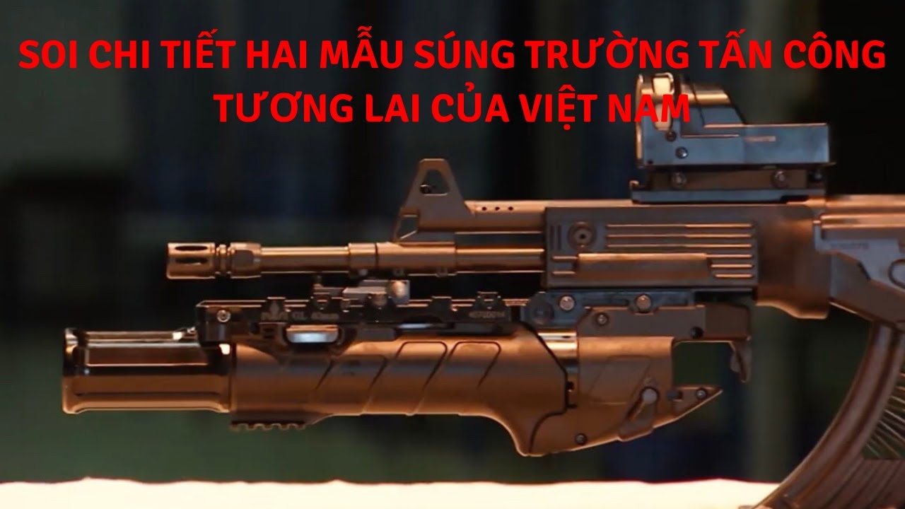 Soi chi tiết hai mẫu súng trường tấn công tương lai... - youtube