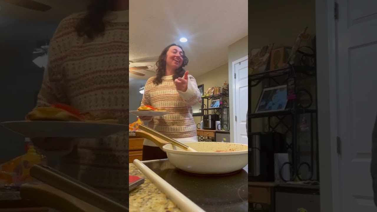 Dad Aggressively Serves Food Prank