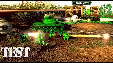 Army Men RTS 2 New Platform Test ASV Mod Platform
