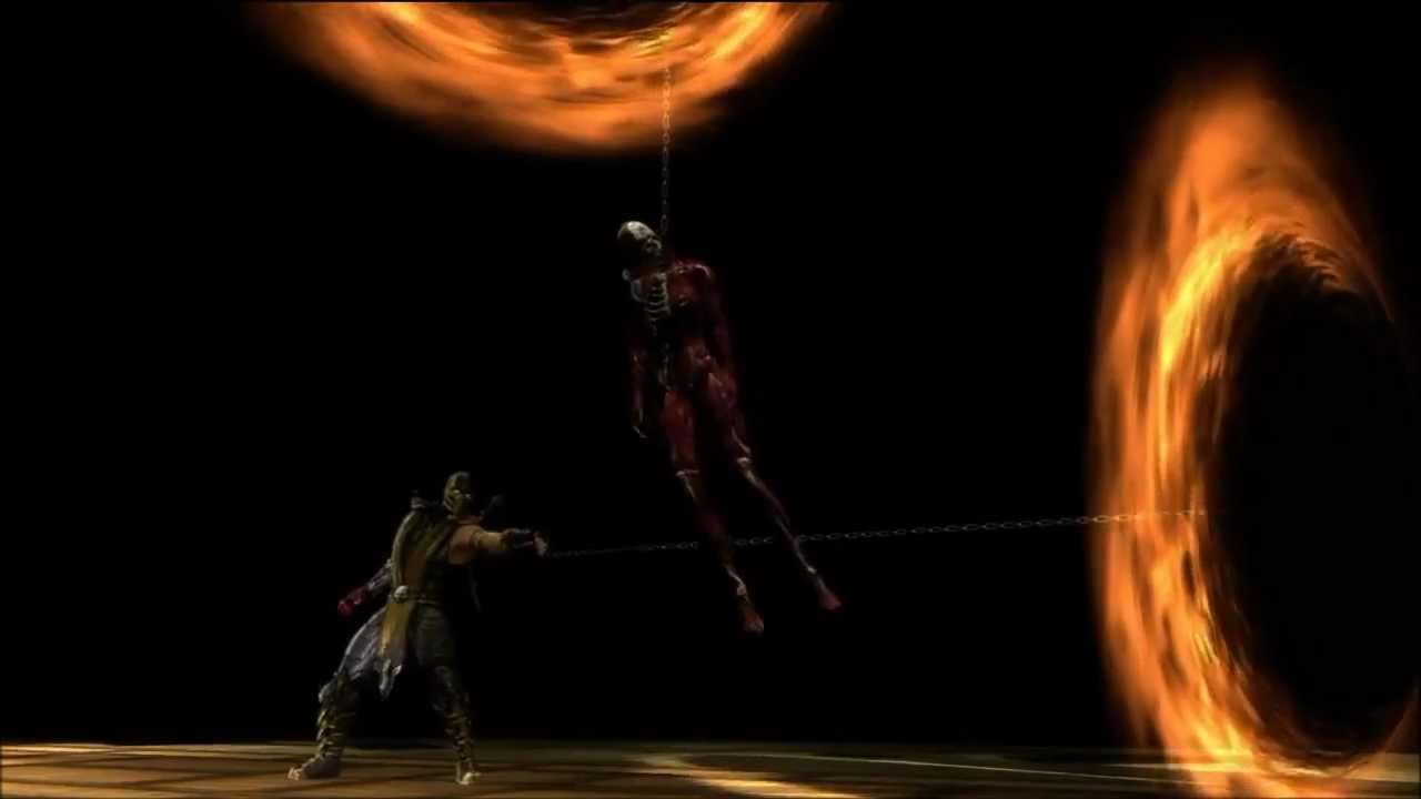 Scorpion Fatalities & Babality - Mortal Kombat 9 (2011) - 1080p 60fps 