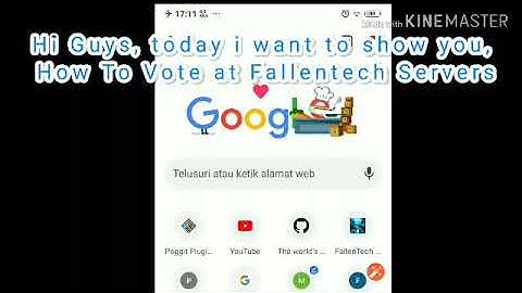 How to vote at Fallentech Servers