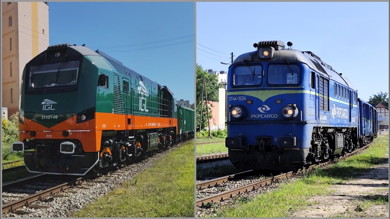 Pociągi towarowe na stacji Świdnica Miasto | PŚ #463