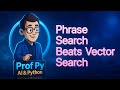 Positional Inverted Index: Fast Phrase Search in Python + Slop