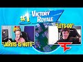 FaZe Reacts to me Winning in Fortnite World Cup Finals ($1,000,000)