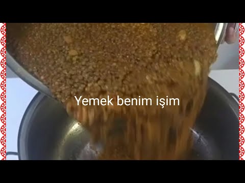 Yeşil Mercimek Yemeği Tarifi - Ev Yemekleri Tarifleri. 