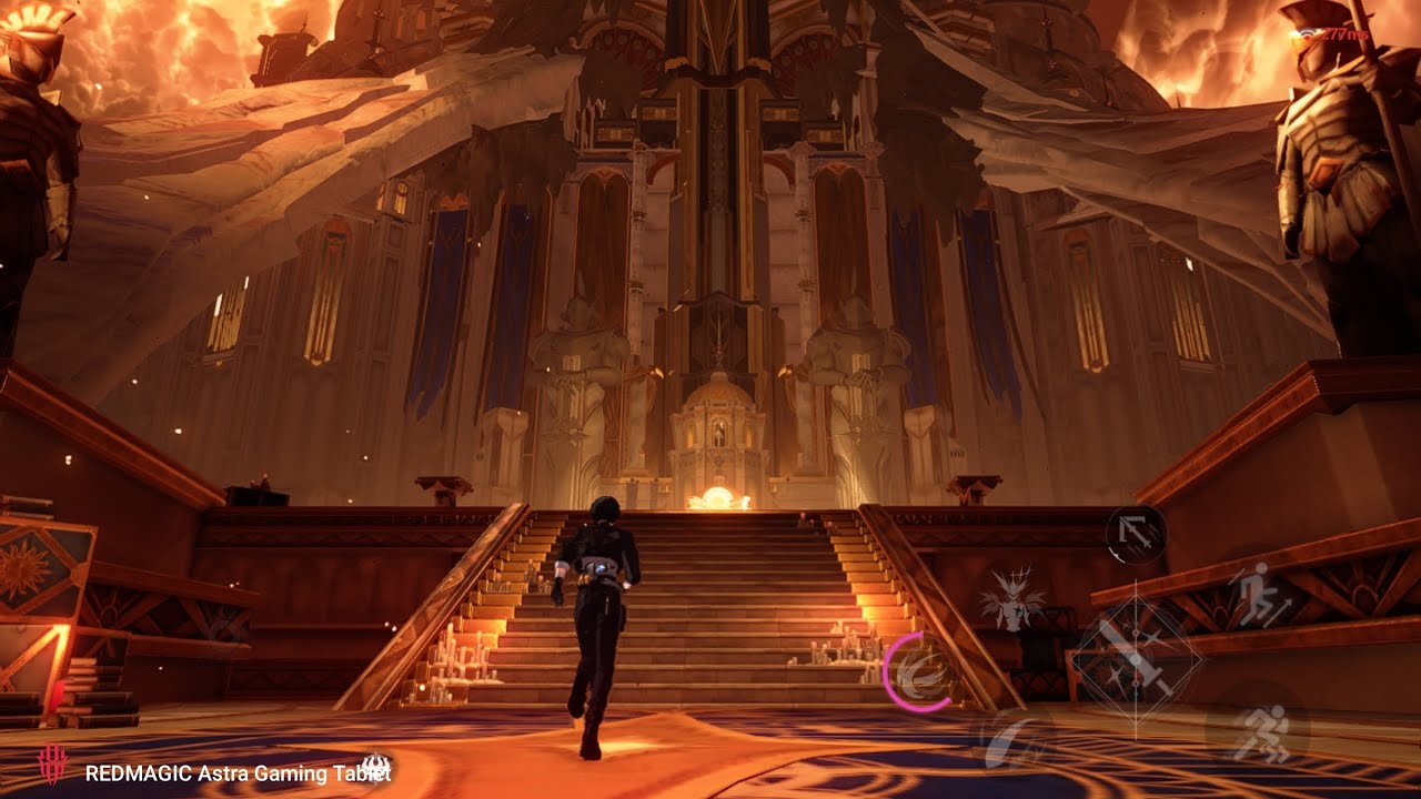 Playing Wuthering Waves on Redmasgic Astra tablet 90fps (please watch)