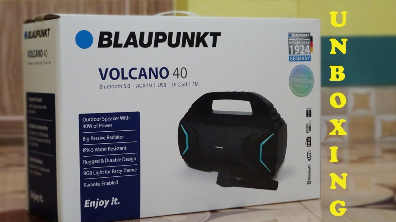 blaupunkt karaoke speaker