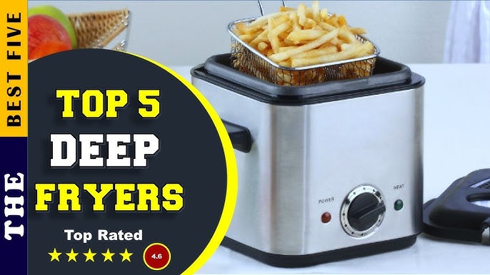 ✓TOP 7 BEST Small Deep Fryers 