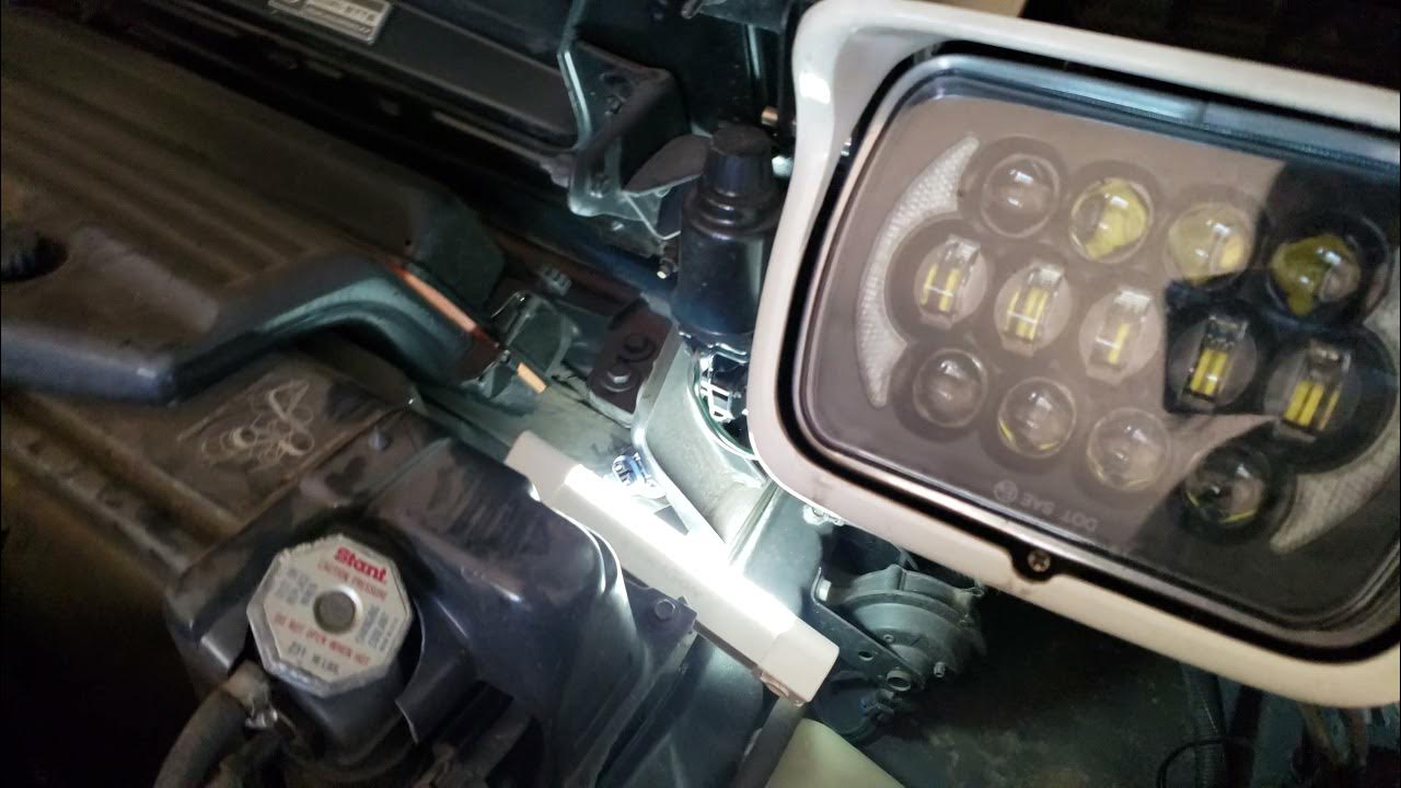 C4 Corvette gen 1 turn signal and fog light removal YouTube