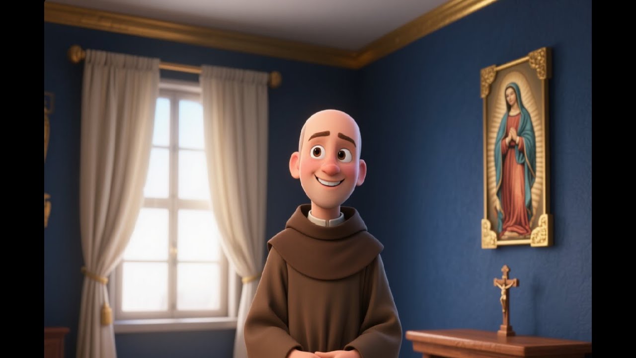 Frei Gilson: A história de um jovem que escutou o Chamado de Deus| vídeo infantil educativo animado