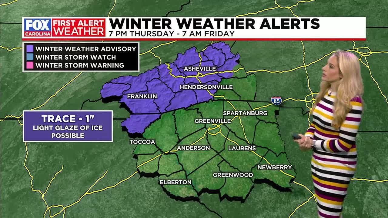 First Alert Friday AM for wintry mix in mountains - YouTube