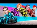 SCONFIGGO I MIEI AMICI 3 VS 1 NELLA SCIA MORTALE! - Gta 5
