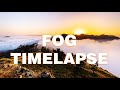 Fog Spreading Over A Hill Valley In Bouazza Mountains Pf Jijel Algeria Timelapse Video 