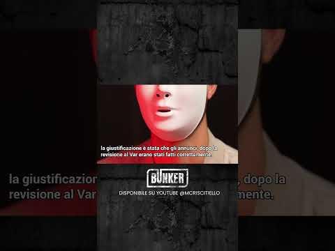 Video #LaPenna? Ecco cosa ci ha raccontato un #arbitro anonimo a #Bunker #inter #juventus