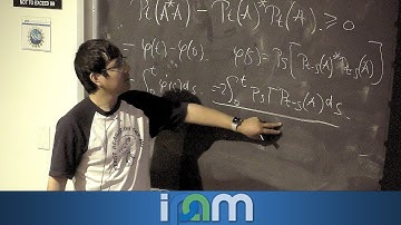 Haonan Zhang - On the Ricci curvature lower bounds for quantum Markov semigroups - IPAM at UCLA