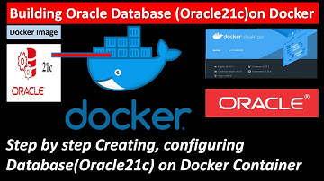 Docker Oracle21c Database ||Oracle Database installation on docker container || Docker Image ||