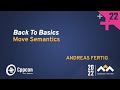 Back to Basics: C++ Move Semantics - Andreas Fertig - CppCon 2022