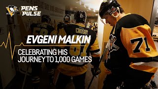 Celebrating Evgeni Malkin’s Journey to 1,000 Games