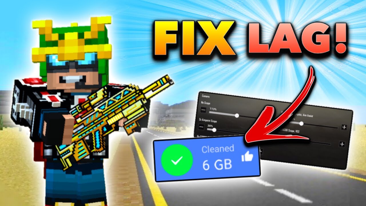 How to FIX LAG in Pixel Gun 3D! (MAX FPS Tips and Tricks)