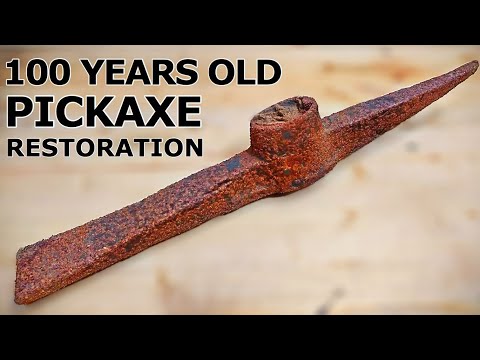 Antique Rusty Pickaxe