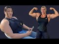 Jozeffa alajahji the strongest woman bodybuilding journey  fbb muscles